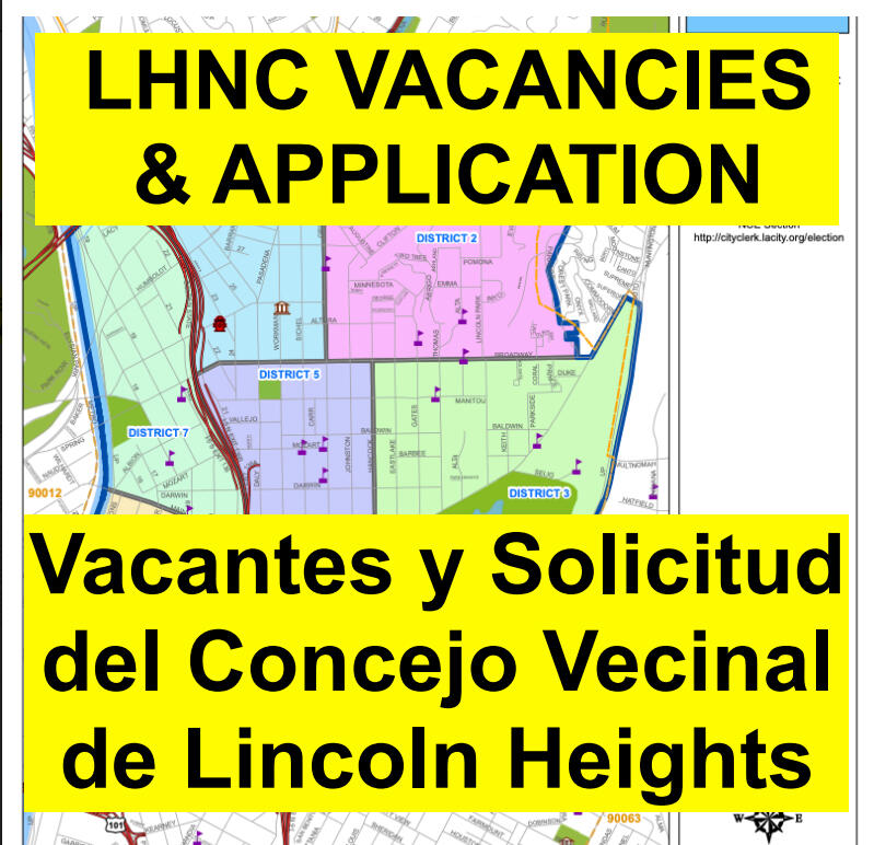 LHNC Vacancies